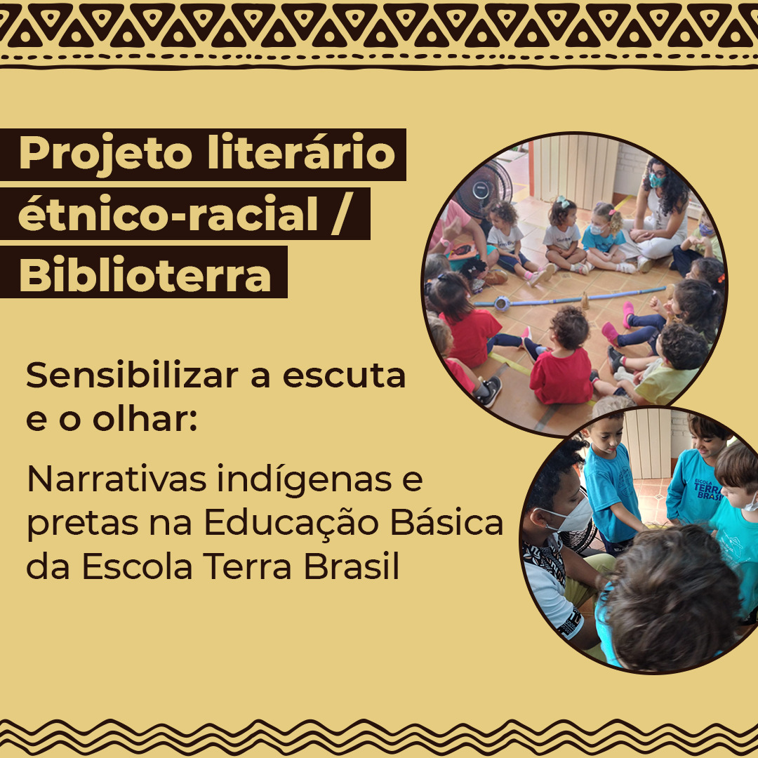 Projeto literário étnico-racial - Escola Terra Brasil